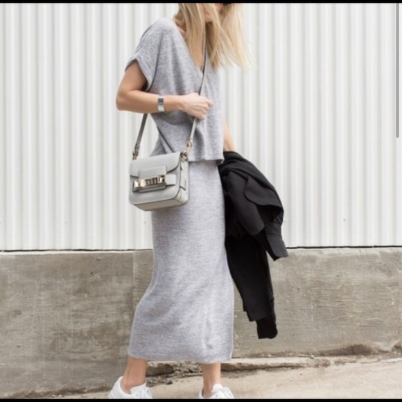 Aritzia Wilfred Free Shields Slit Midi Skirt - Picture 2 of 7